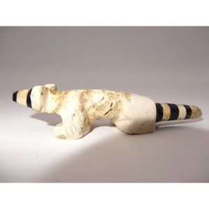 ZUNI Native American Pueblo Indian superb Racoon Barney‎ Calavaza ber226